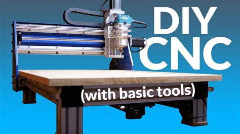 Making a DIY CNC machine with limited tools 